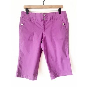 🌿 INC  Purple Bermuda Shorts Women’s Size 8 $15 or 3 for $30